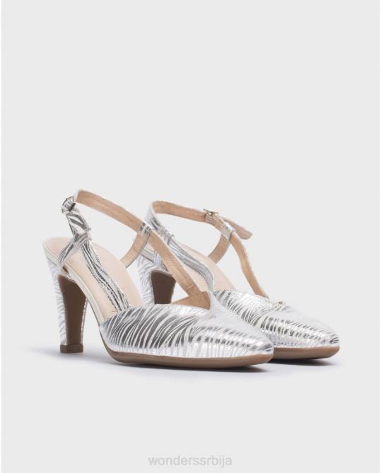 сребрна лекси ципела Жене Wonders 2NZV64 обућа