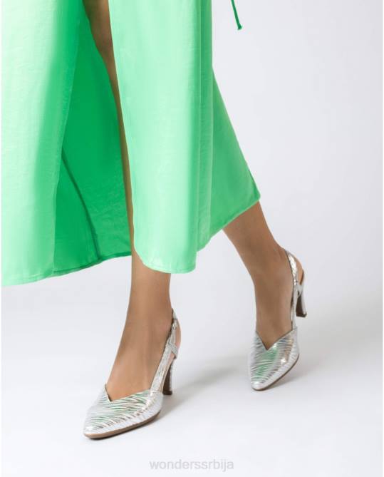 сребрна лекси ципела Жене Wonders 2NZV64 обућа