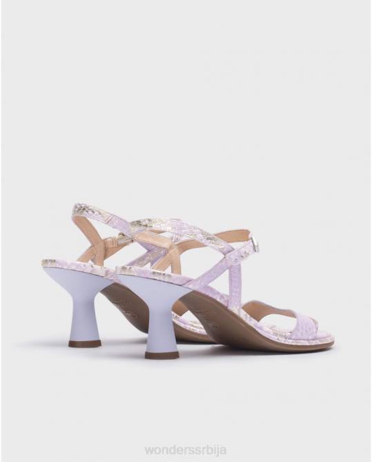 лаванда љубичаста кокос сандала Жене Wonders 2NZV65 обућа