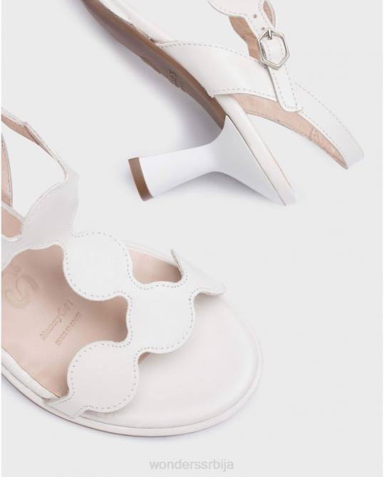 сиво бело нацртано сандале Жене Wonders 2NZV77 обућа