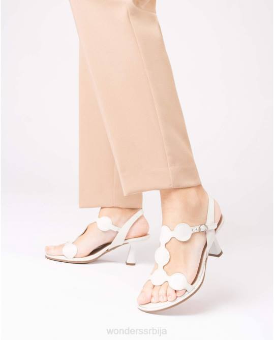 сиво бело нацртано сандале Жене Wonders 2NZV77 обућа