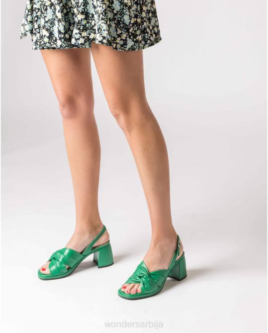 жада зелена дивља сандала Жене Wonders 2NZV82 обућа