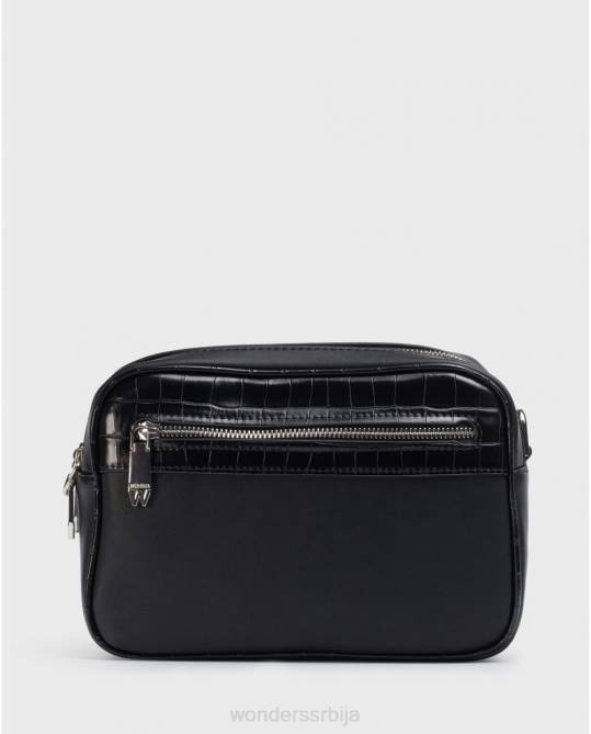 црна црна лекси торба Жене Wonders 2NZV367 прибор