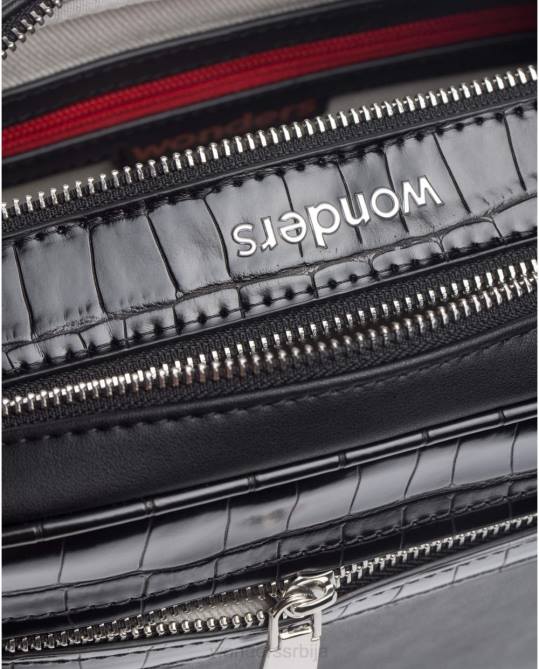 црна црна лекси торба Жене Wonders 2NZV367 прибор