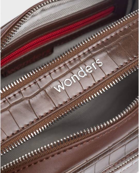 маррон црна лекси торба Жене Wonders 2NZV368 прибор