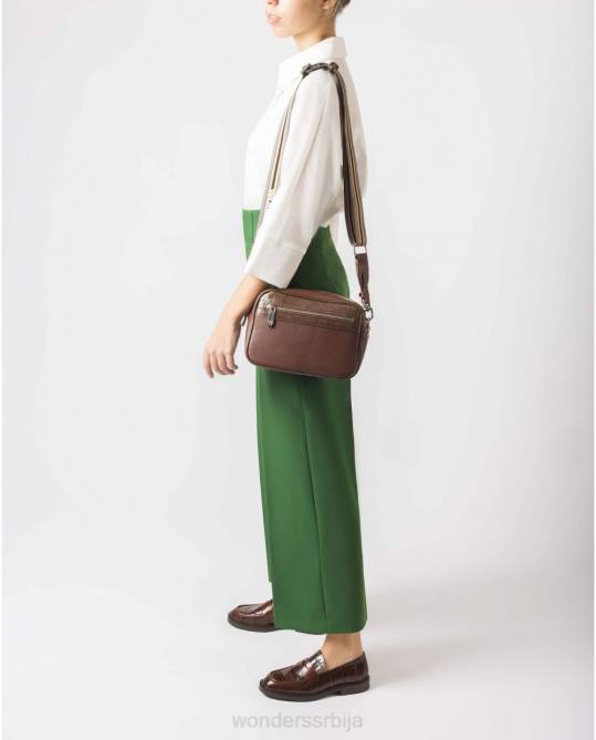 маррон црна лекси торба Жене Wonders 2NZV368 прибор