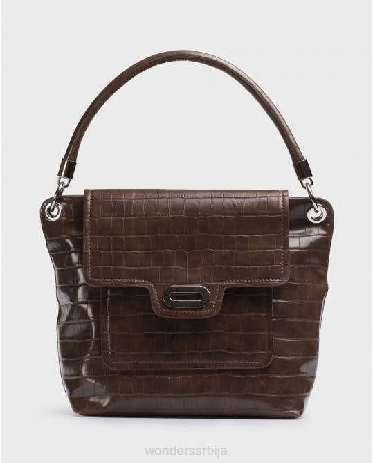 маррон браон кокос торба Жене Wonders 2NZV386 прибор
