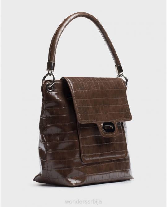 маррон браон кокос торба Жене Wonders 2NZV386 прибор