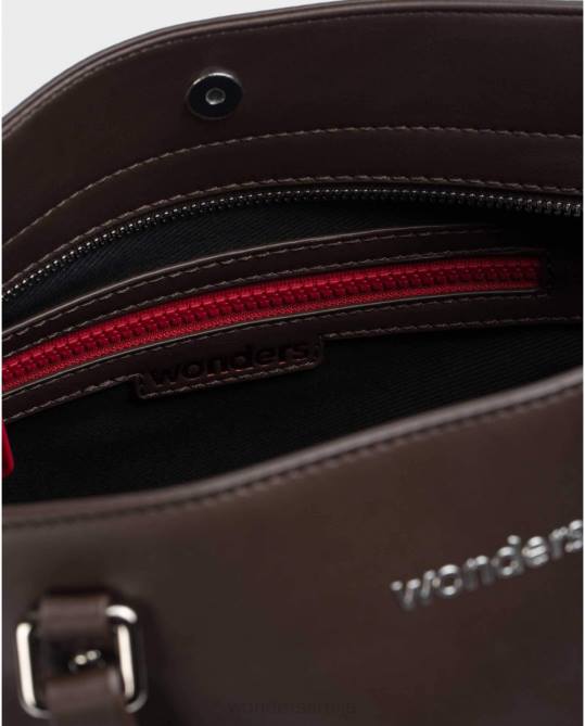 маррон браон зури торба Жене Wonders 2NZV388 прибор