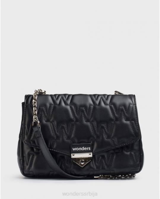 црна црна тити торбица Жене Wonders 2NZV392 прибор