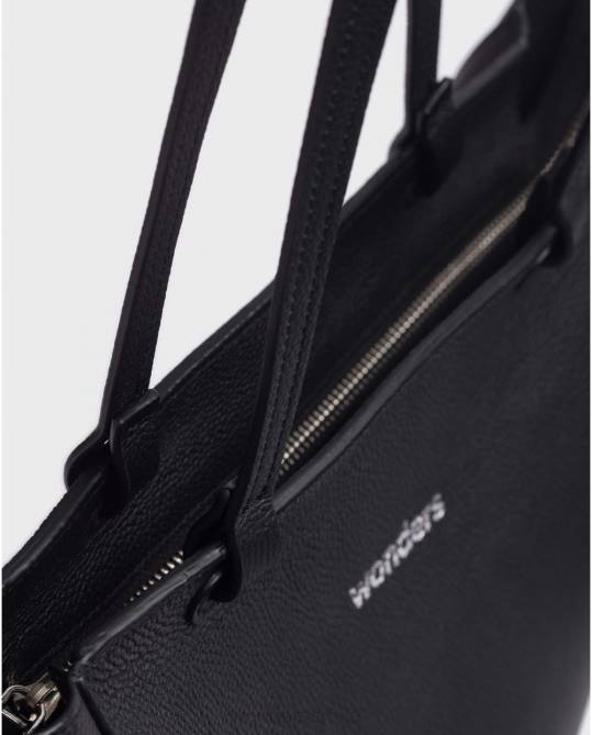 црна црна љубазна торба Жене Wonders 2NZV398 прибор