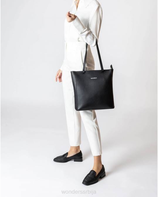 црна црна љубазна торба Жене Wonders 2NZV398 прибор