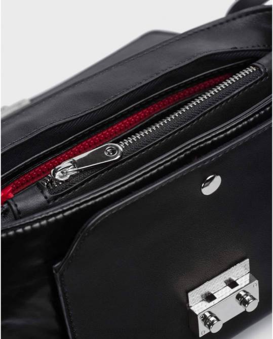 црна црна зенда торба Жене Wonders 2NZV447 прибор