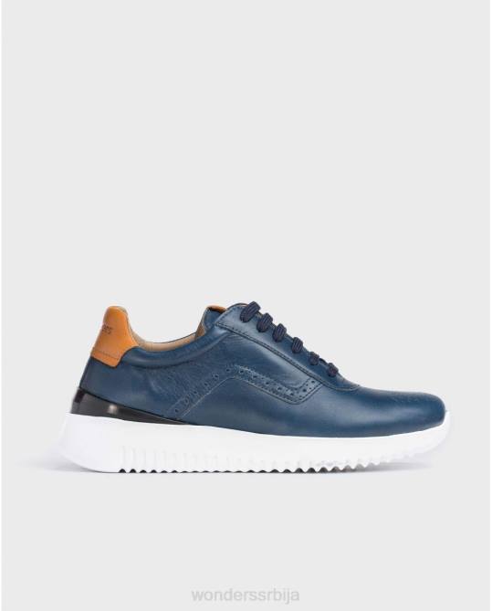 марино патике од перфориране коже мушкарци Wonders 2NZV359 обућа