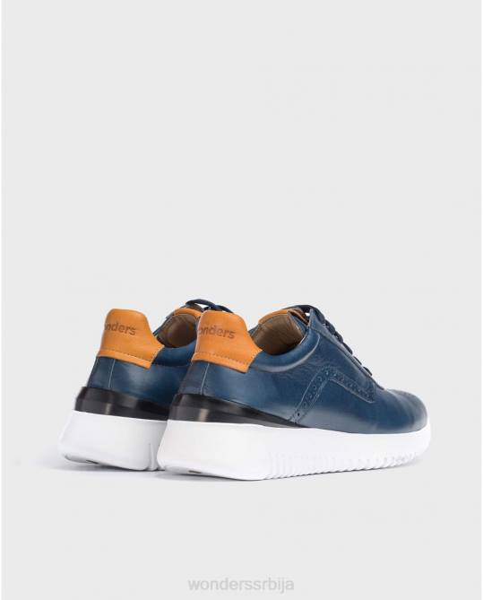 марино патике од перфориране коже мушкарци Wonders 2NZV359 обућа