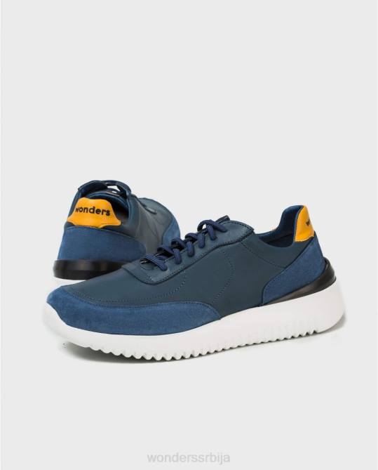 ноцхе/муст кожне патике са еластичним затварањем мушкарци Wonders 2NZV452 обућа